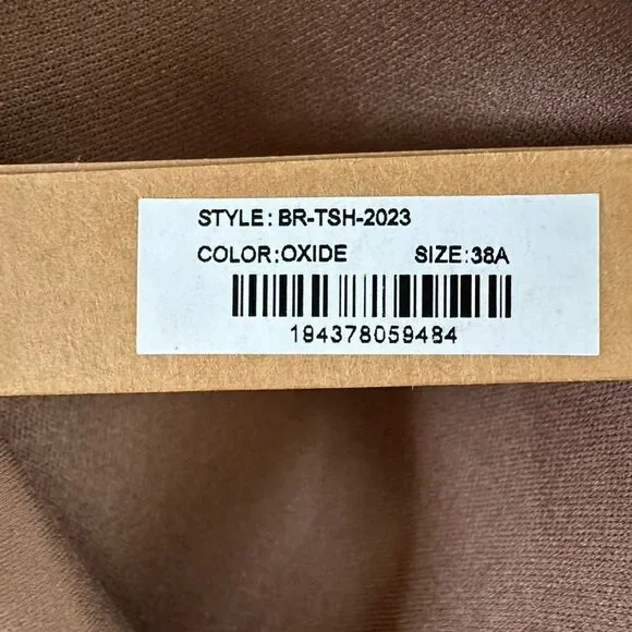 NWT SKIMS Underwire Fits Everybody T-Shirt Bra In Oxide Brown